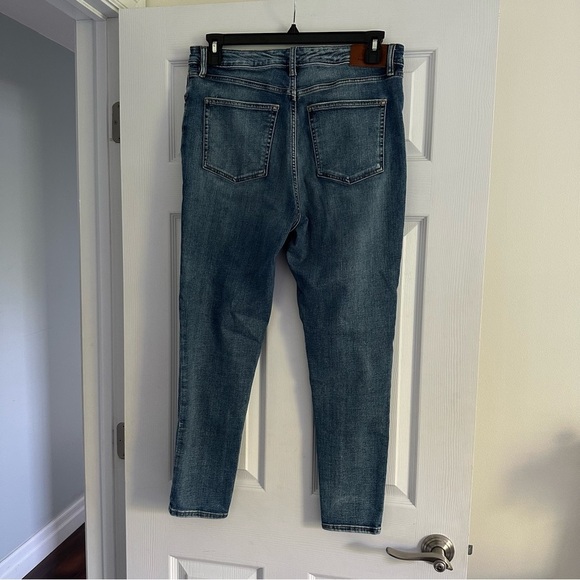 Size 14 Black Label Ralph Lauren Dark Wash Skinny Jeans - Picture 2 of 4